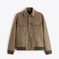 Chaqueta para hombre efecto ante - Marceau