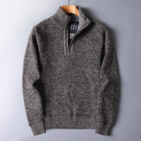 Sueter de lana para hombre con cremallera - Darven