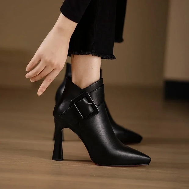 Botas con hebilla - Johanna