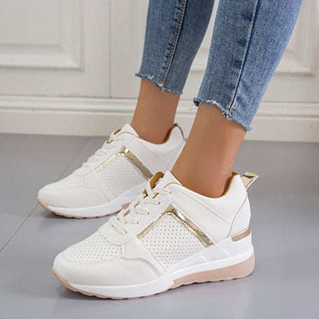 Barbara - Elegantes zapatillas azules de mujer con una comodidad ligera para el día a día