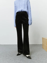 Pantalón de pana para mujer de silueta recta - Ailbhe