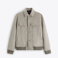 Chaqueta para hombre efecto ante - Marceau