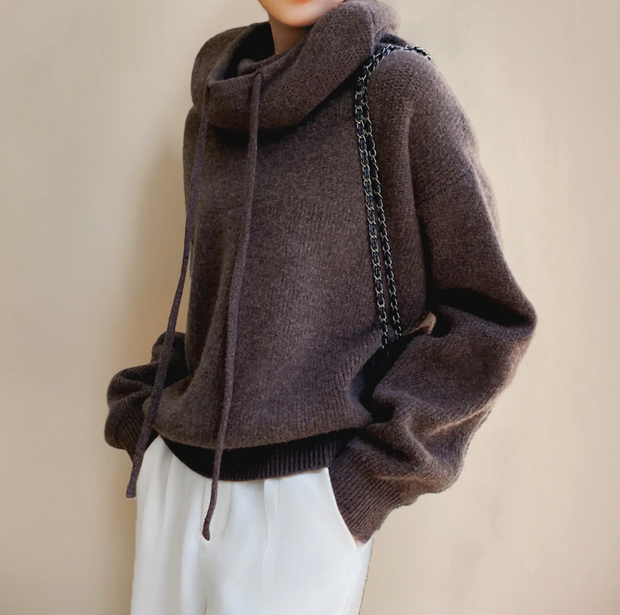 MERINO - JERSEY DE LANA DE CUELLO ALTO