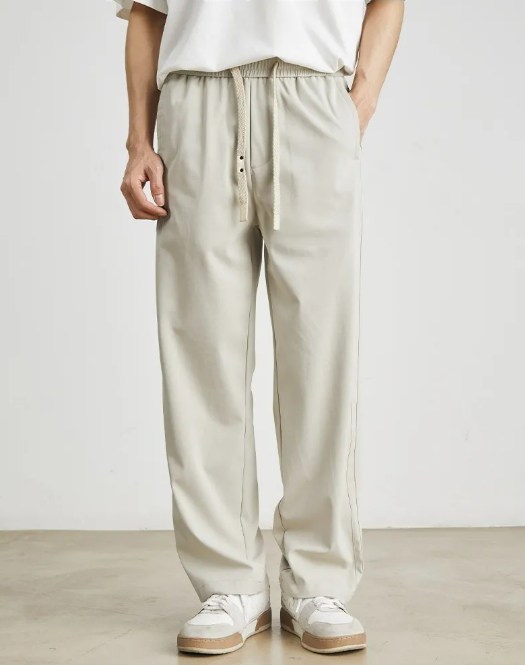 Mark - Pantalones de seda para hombre