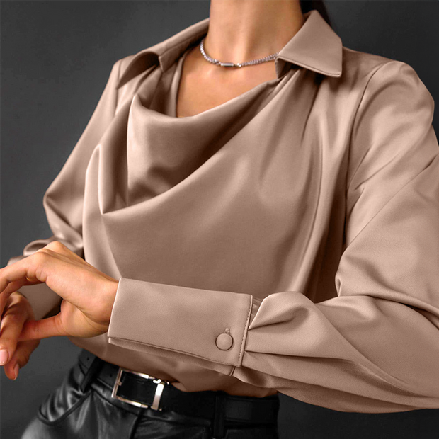 Milana - Elegante blusa de seda para mujer