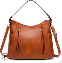 Gesina - Elegante bolso vintage de piel
