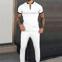 ALEC - Conjunto casual slim fit