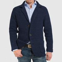 Elegante cárdigan de hombre para los negocios y el ocio
