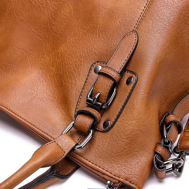 Ilse - Elegante bolso bandolera de piel