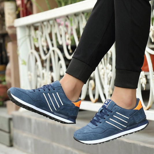 Zapatillas deportivas hombre transpirables con cordones - Axel