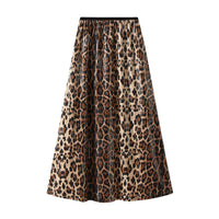 Falda para mujer con estampado de leopardo en lentejuelas - Ynaris
