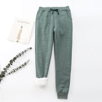Pantalones para mujer efecto afelpado interior - Velya