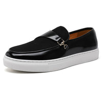 Zapatillas casual de piel para hombre - Jonas