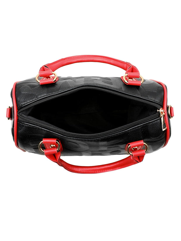 Bolso de mano para mujer piel sintética grabado en relieve - Yanelis