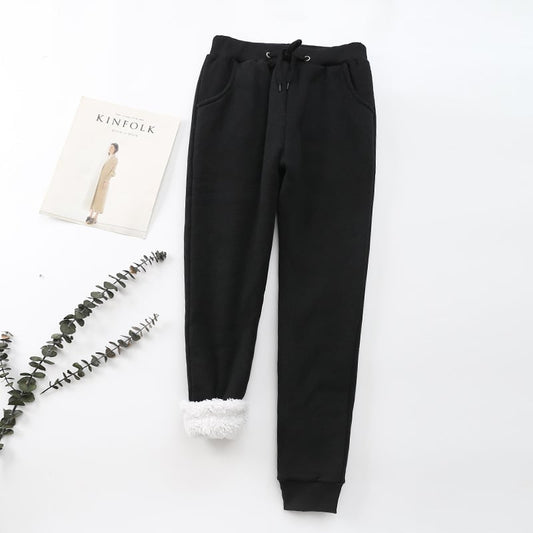 Pantalones para mujer efecto afelpado interior - Velya