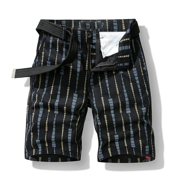 Pantalón corto para hombre estampado moderno estilo casual - Bruno