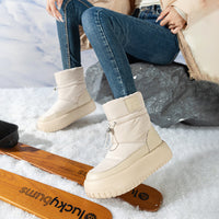 Botas de nieve para mujer con diseño deportivo retro - Lina