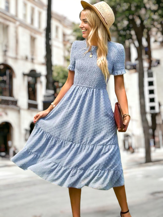Elda - Vestido casual largo femenino en diferentes colores