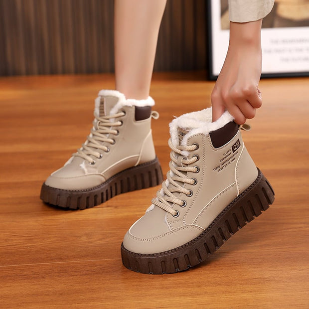 Botines para mujer estilo invernal  - Vaelinne