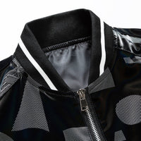 Chaqueta bomber para hombre con estampado gráfico - Varlen