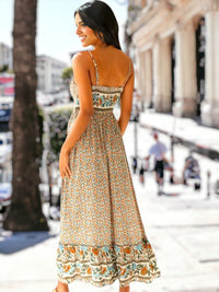 Nyra - Vestido de verano bohemio con cuello en V