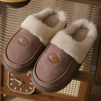 Pantuflas de hombre Cálido forro de piel Antideslizante - Lars