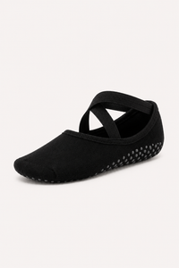 Calcetines antideslizantes para yoga y pilates con tiras cruzadas - Klara