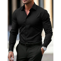 Camisa hombre manga larga slim fit cuello clásico - Heinrich