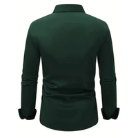 Camisa hombre manga larga slim fit cuello clásico - Heinrich
