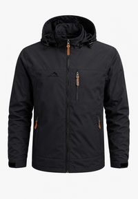 Chaqueta cortavientos impermeable para hombre con capucha - Jost