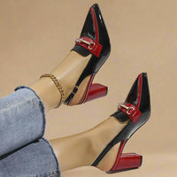 Slingback Tacón Bloque - Millie