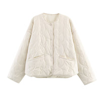 Chaqueta acolchada con patrón de lazos - Maeren