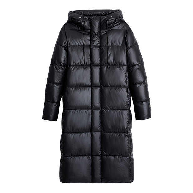 Chaqueta larga para mujer efecto acolchado - Eryndel