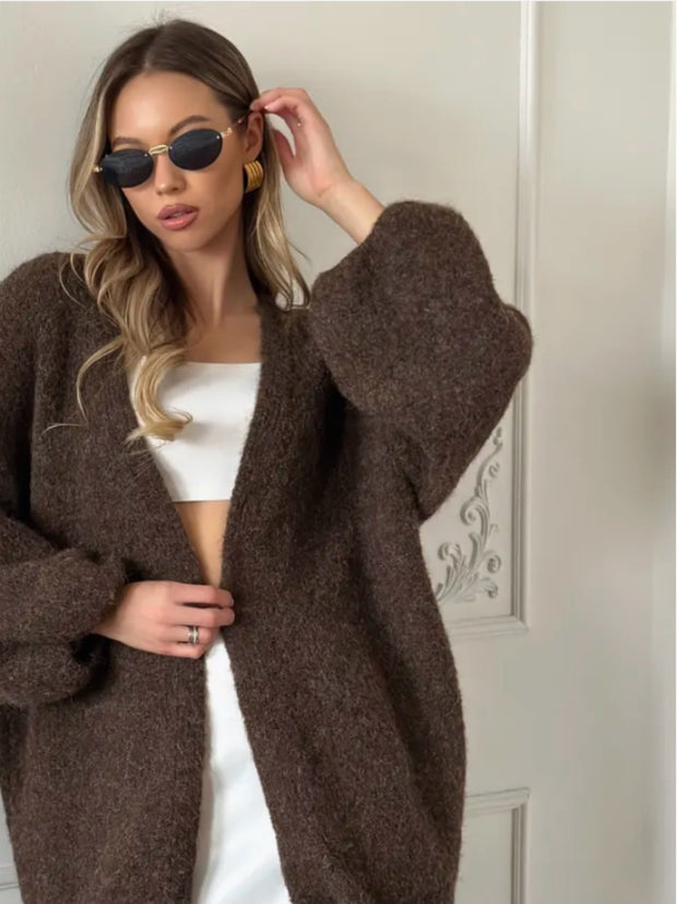Cárdigan oversize para mujer  - Liora