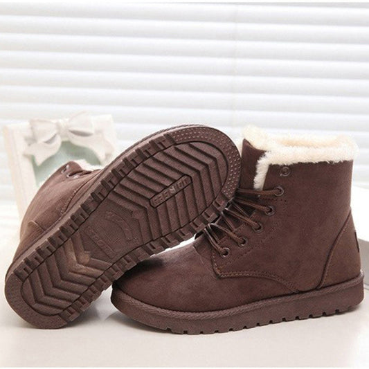 Botines para mujer interior afelpado cálido - Arlena