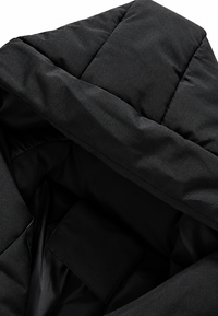 Chaqueta acolchada hombre regular fit capucha cremallera - Hakon