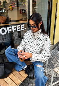 Cazadora bomber de mujer polka dot - Vera