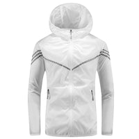 Chaqueta impermeable hombre capucha bolsillos cremallera - Thiago