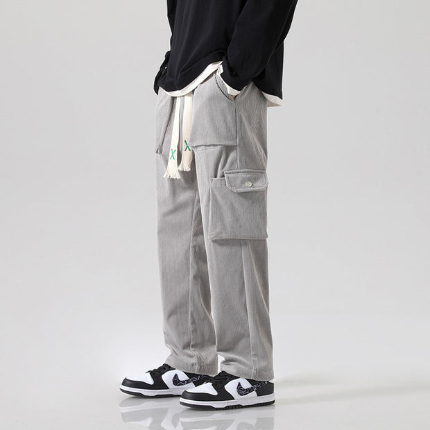 Pantalones cargo de pana para hombre - Erlend