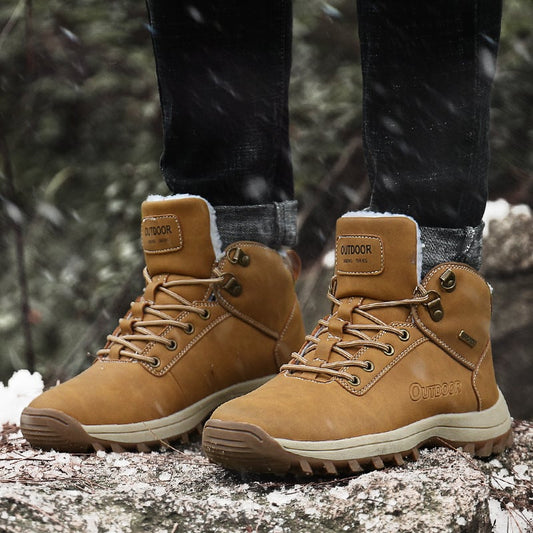 Botas de montaña para hombre efecto resistente - Uzuri