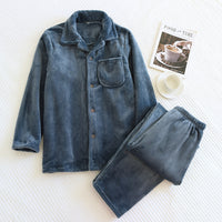 Pijama para hombre de tejido afelpado - Leandro