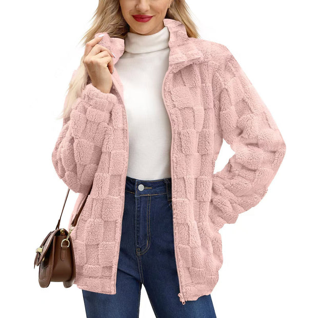 Chaqueta para mujer de textura acolchada - Irvina