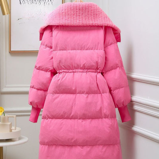 Abrigo largo acolchado para mujer - Amandine