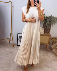 Rachel - Vestido básico de manga corta