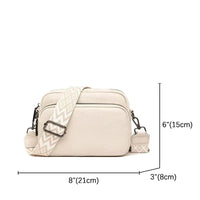 Bolso bandolera para mujer con correa étnica - Mía