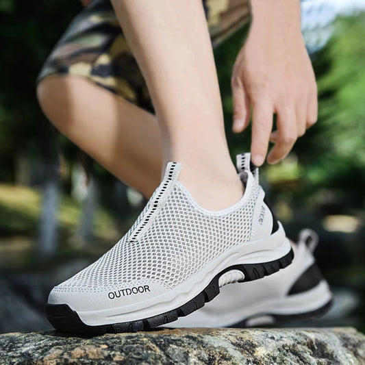 Zapatos para hombre de malla ligera transpirable con suela antideslizante - Bruno