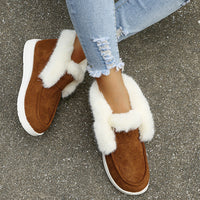 Nissa - Cálidos zapatos de invierno de ante