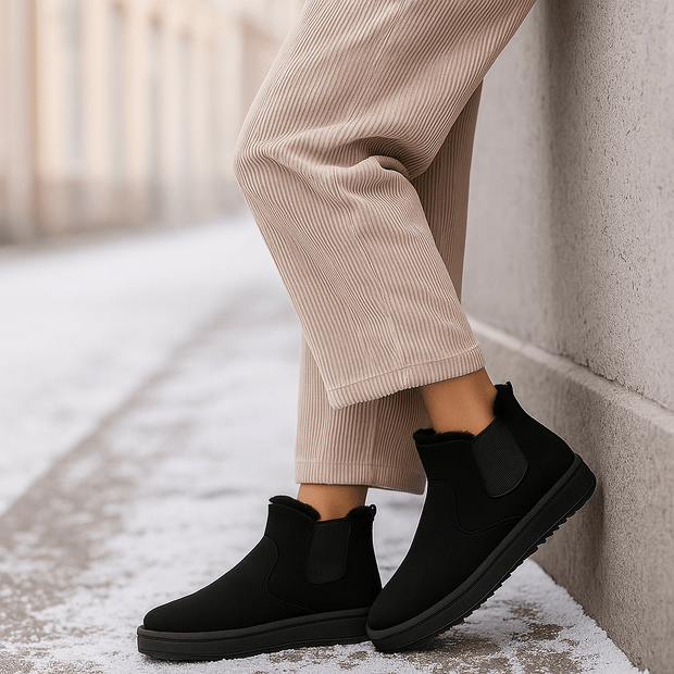 Botines Chelsea con interior afelpado - Maelis