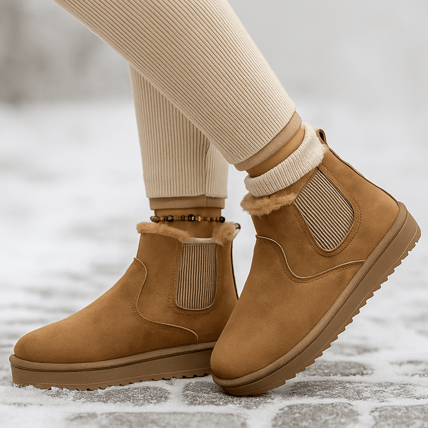 Botines Chelsea con interior afelpado - Maelis