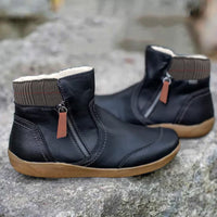 UNICE - Botas ortopédicas de mujer con doble cremallera